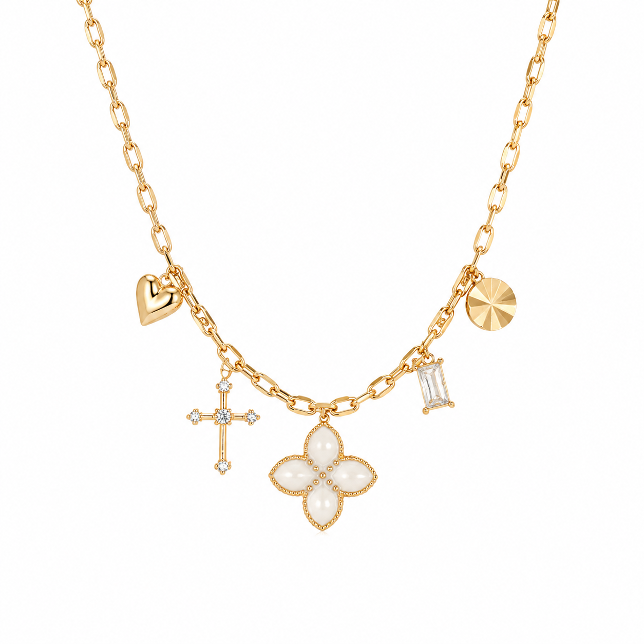 Multicharm Necklace