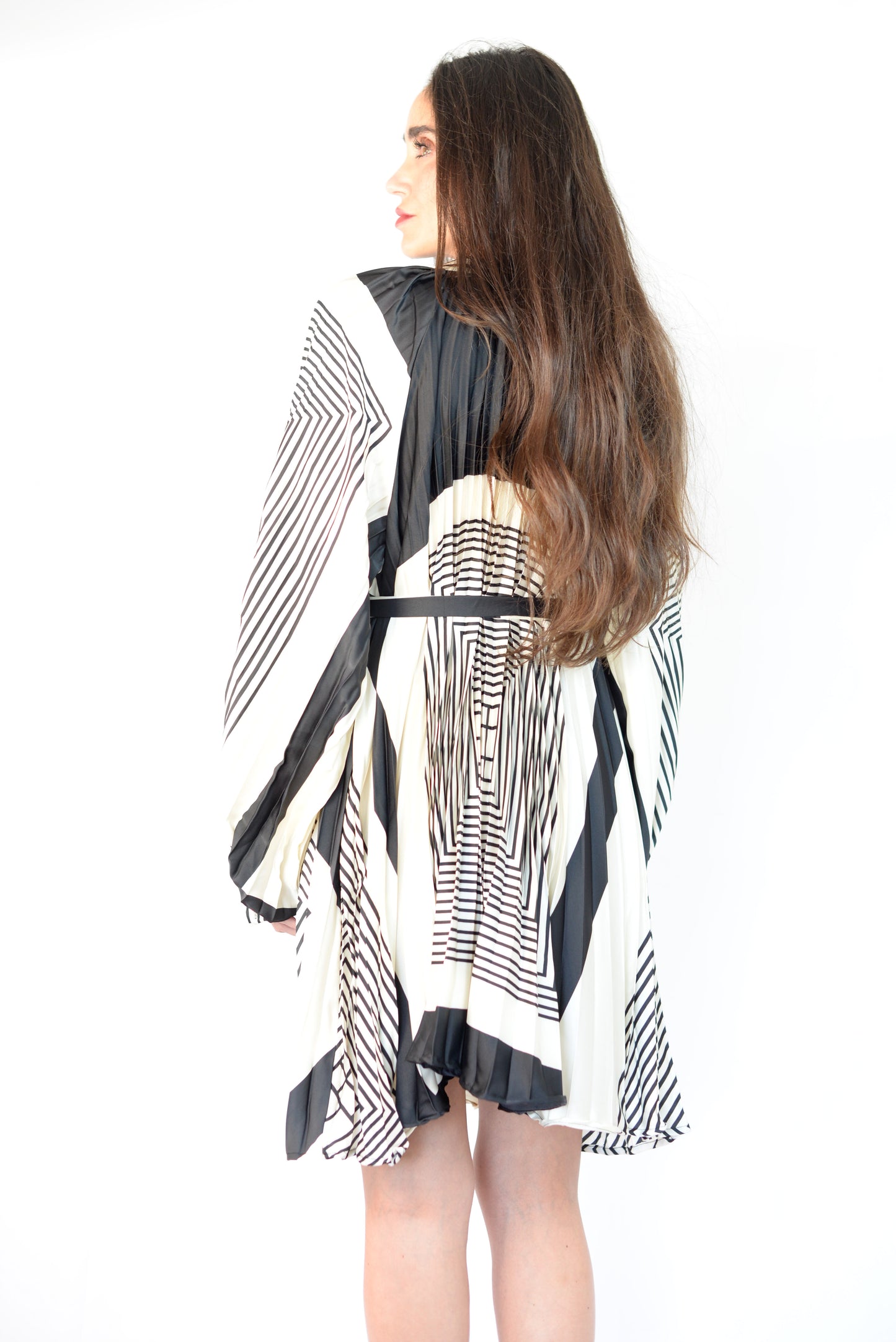 Ivory/Black Dress