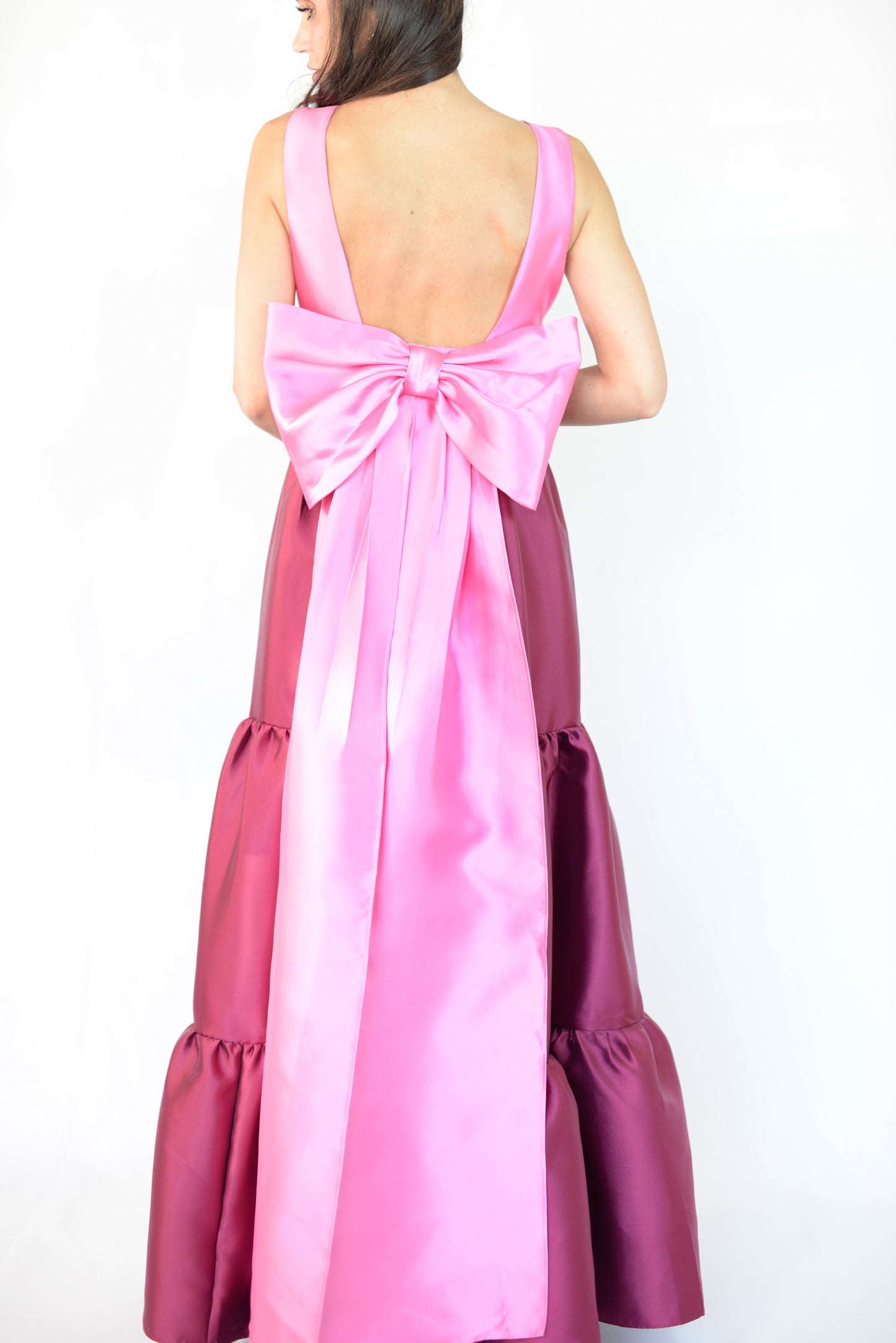 Shades of Pink Evening Gown