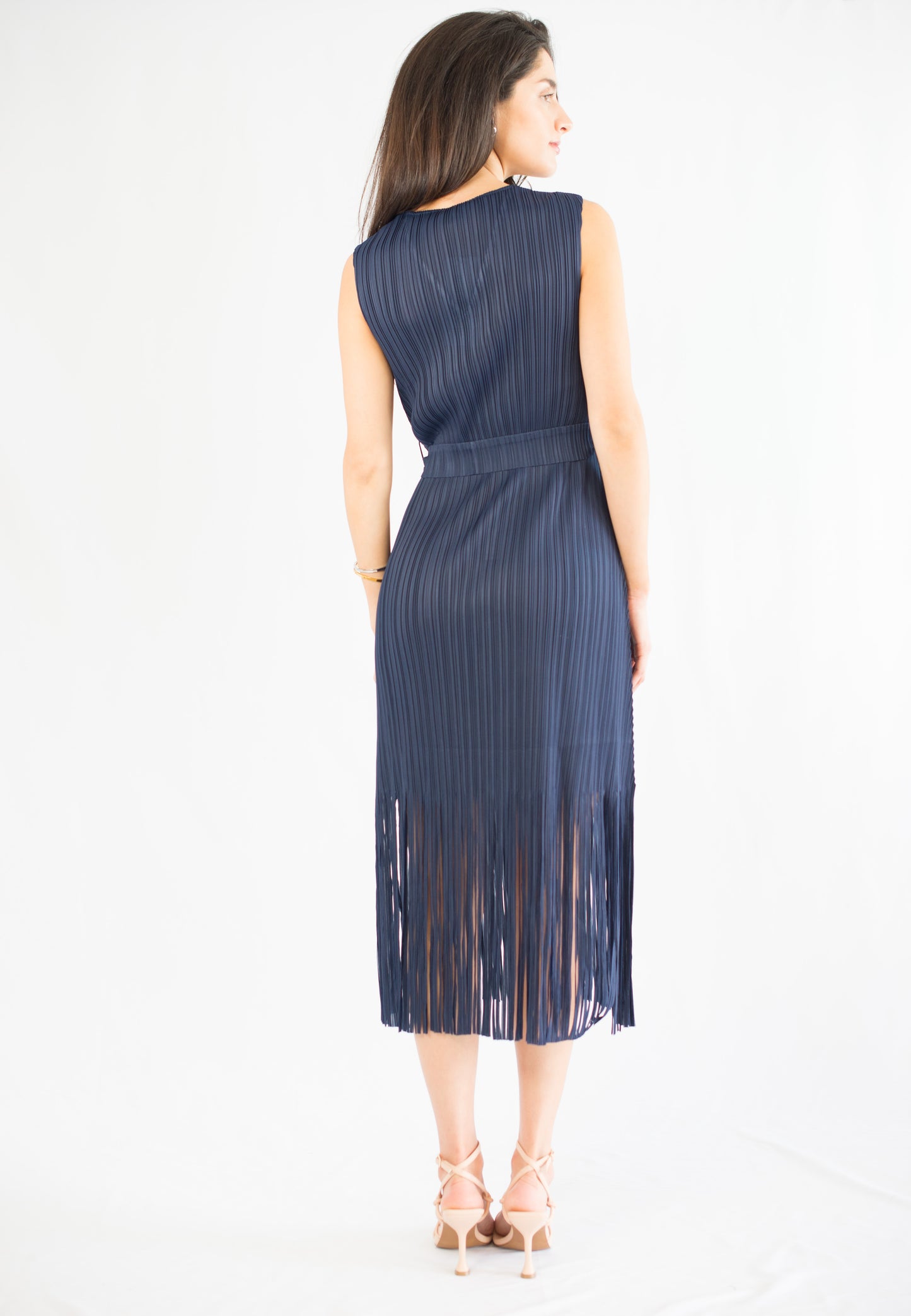 Navy Midi Dress