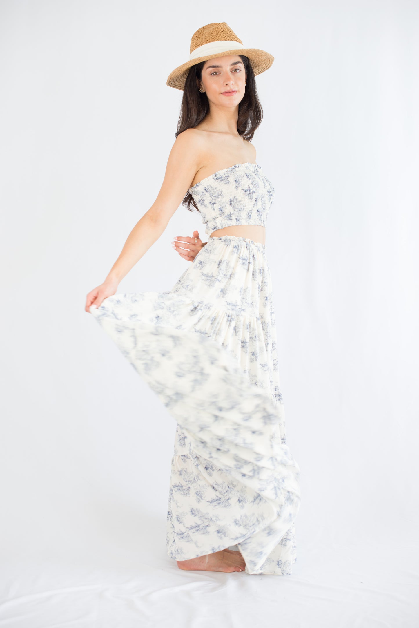 Tube Top & Maxi Skirt Set