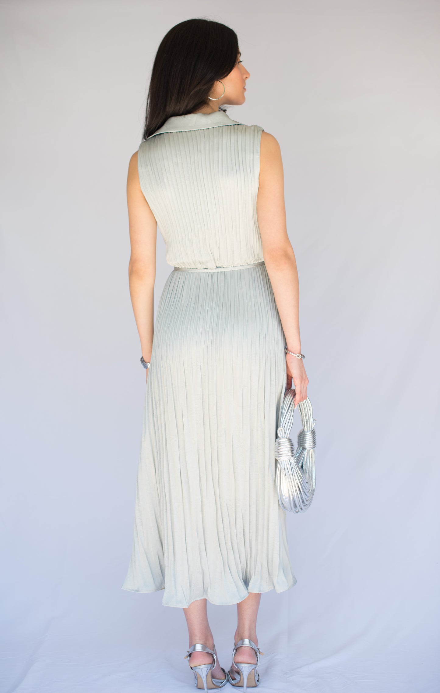 Silver Long Dress