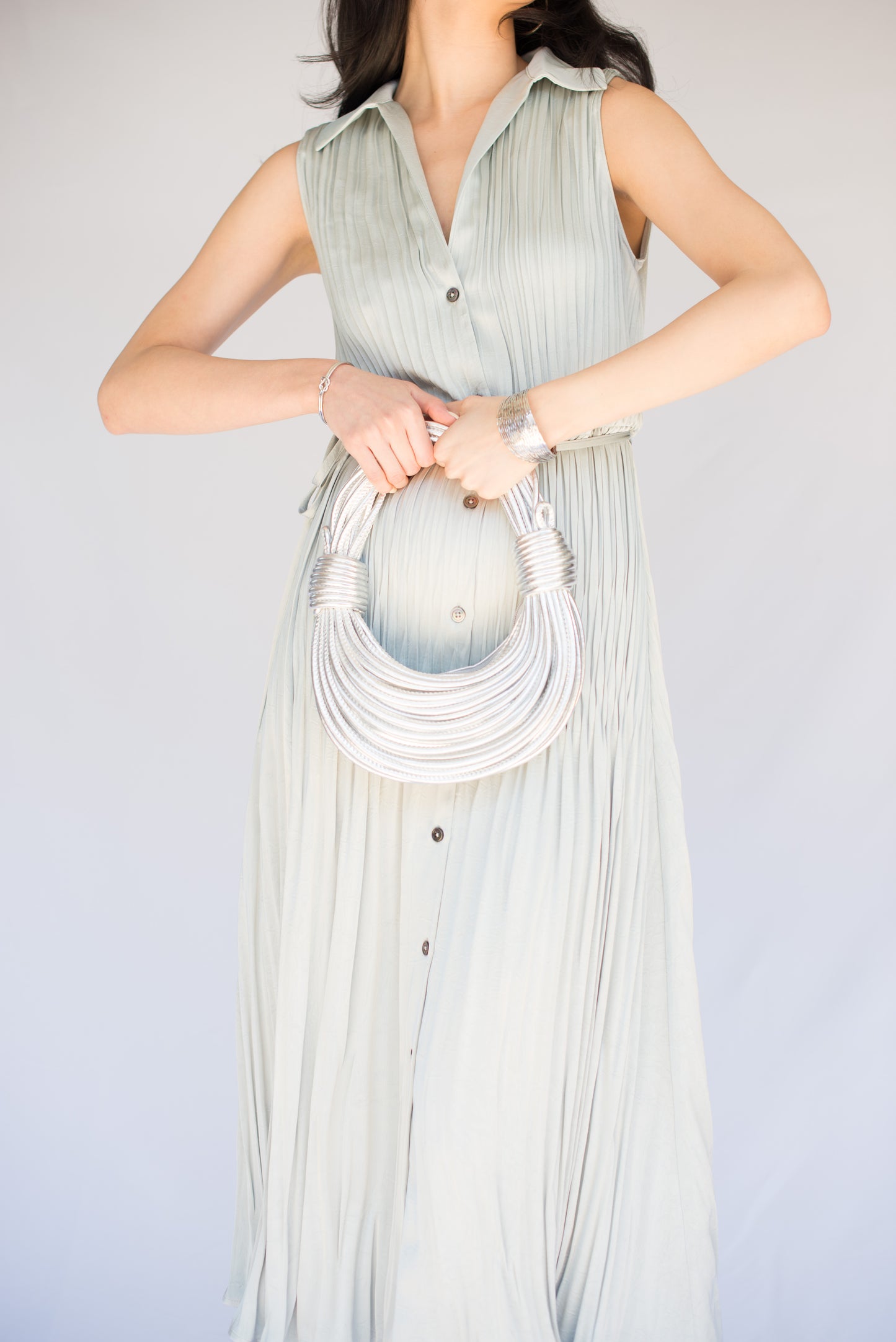Silver Fashion Tote bag