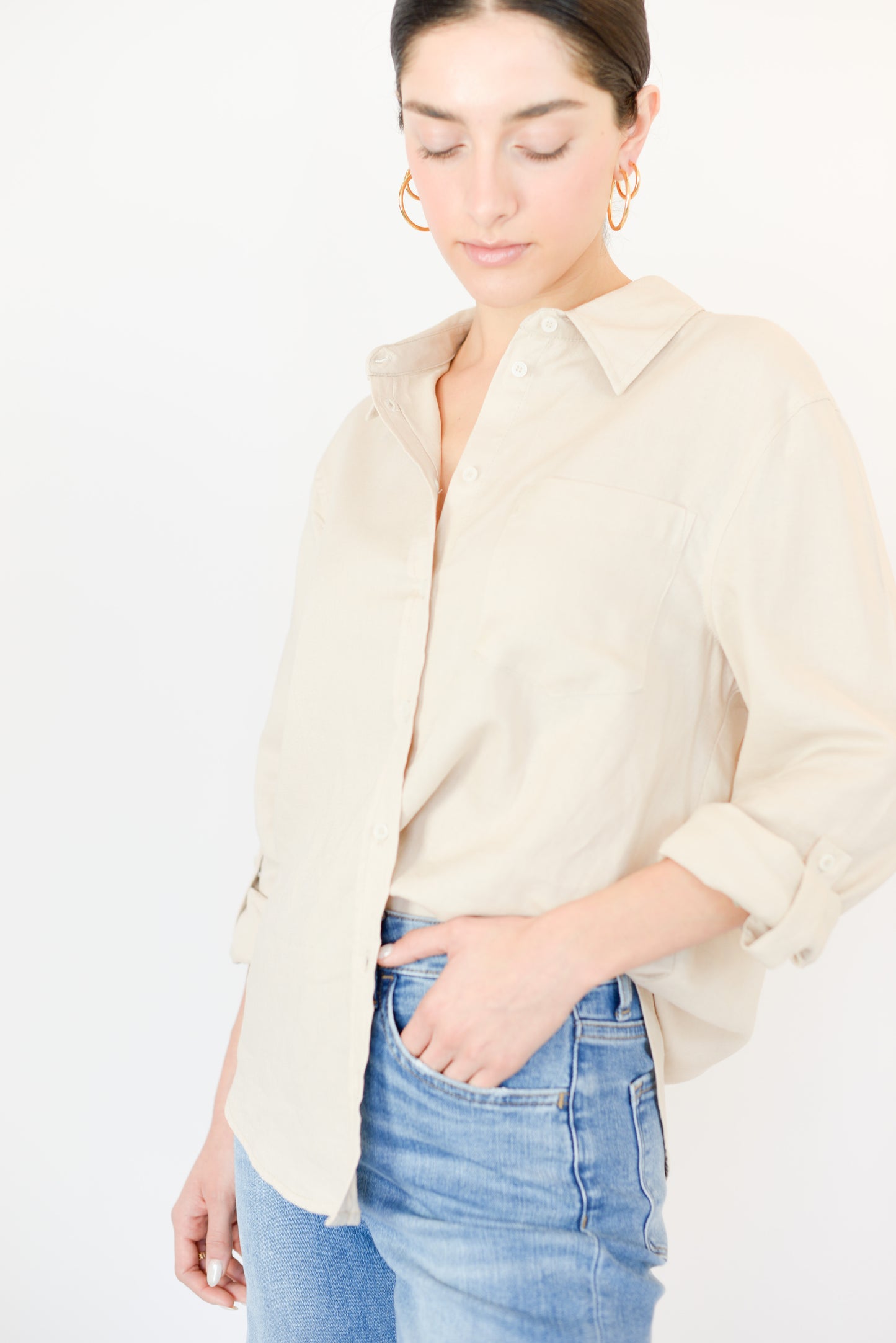 Khaki Blouse