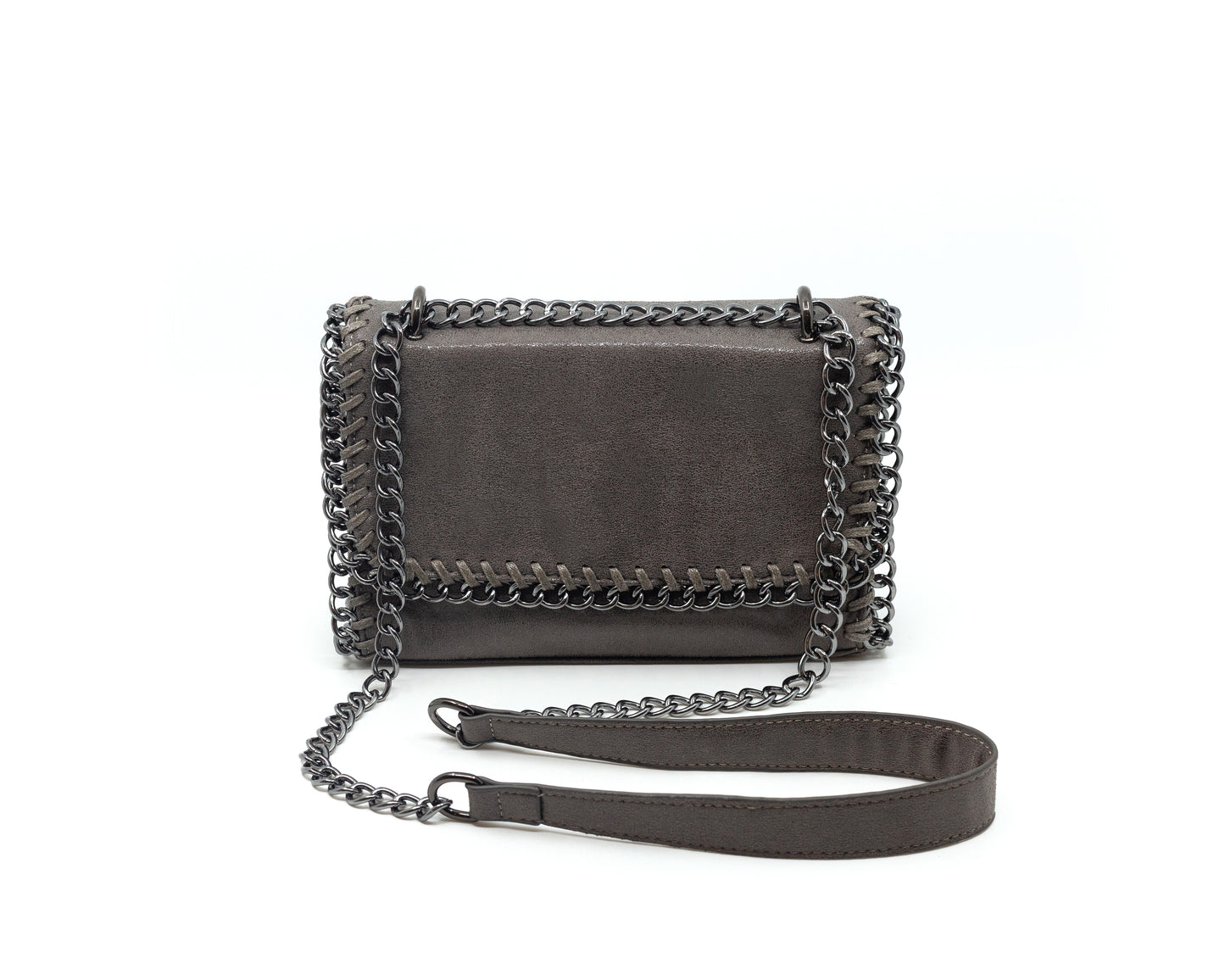 Chain Rectangular Crossbody Handbag