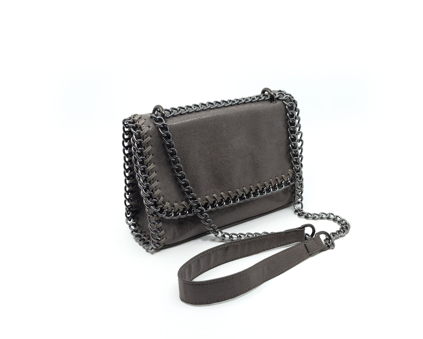 Chain Rectangular Crossbody Handbag
