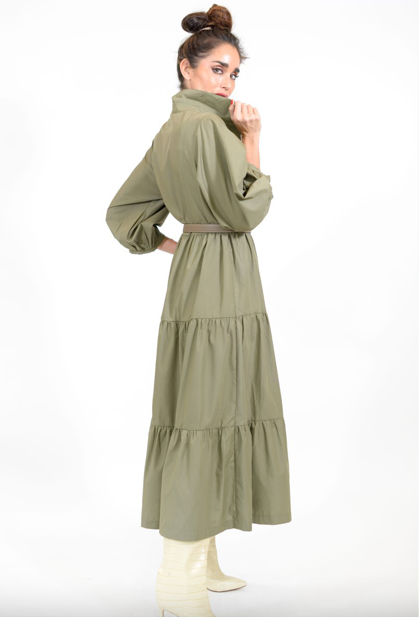 Button Down Maxi Dress