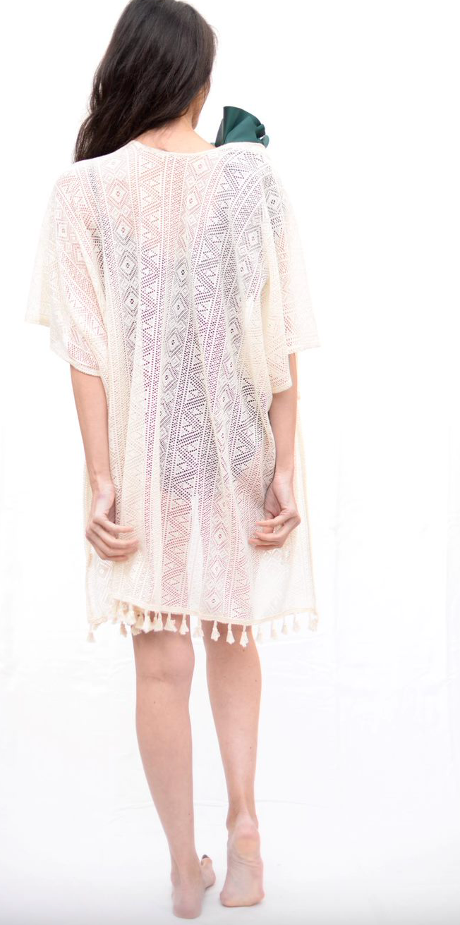 Crochet Knit Kimono