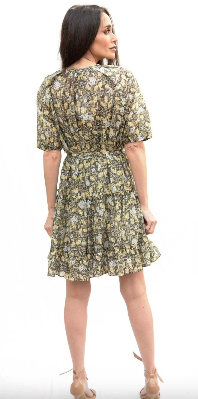 Black Floral Dress