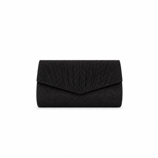 Clutch Negra Brillos