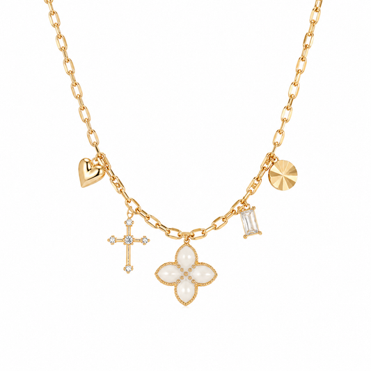 Multicharm Necklace