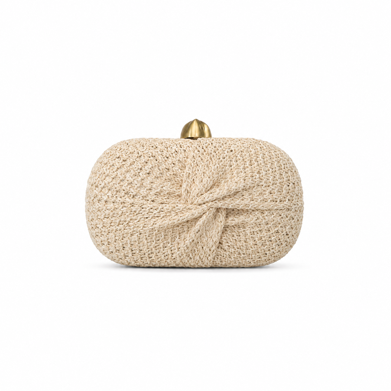 Clutch Tejida Kaqui