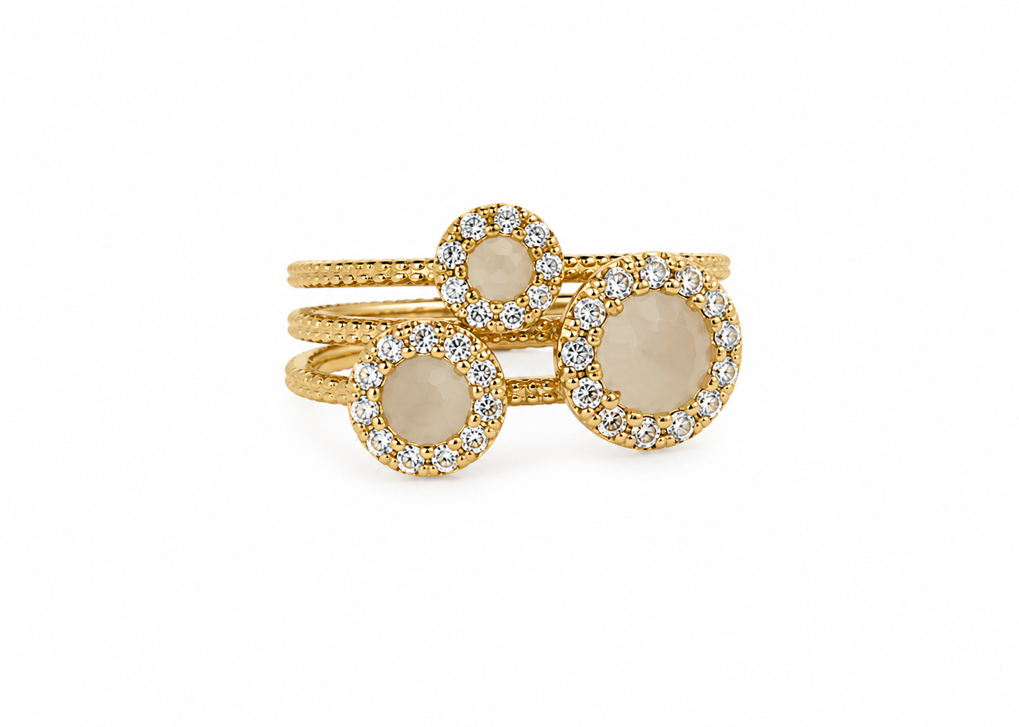 Trio Stone Ring