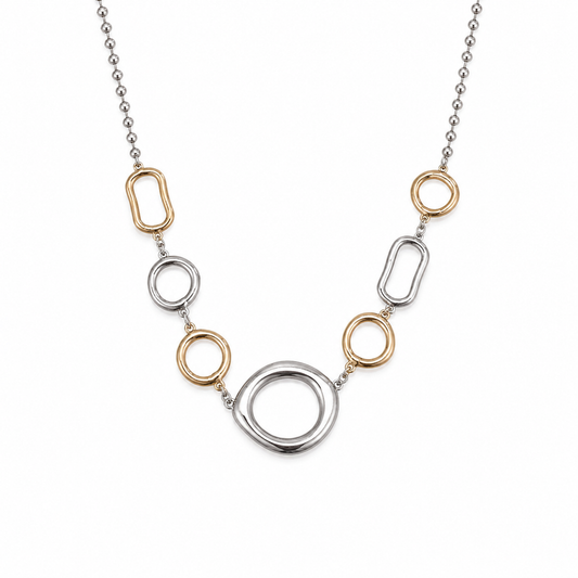 Mixed Circles Necklace