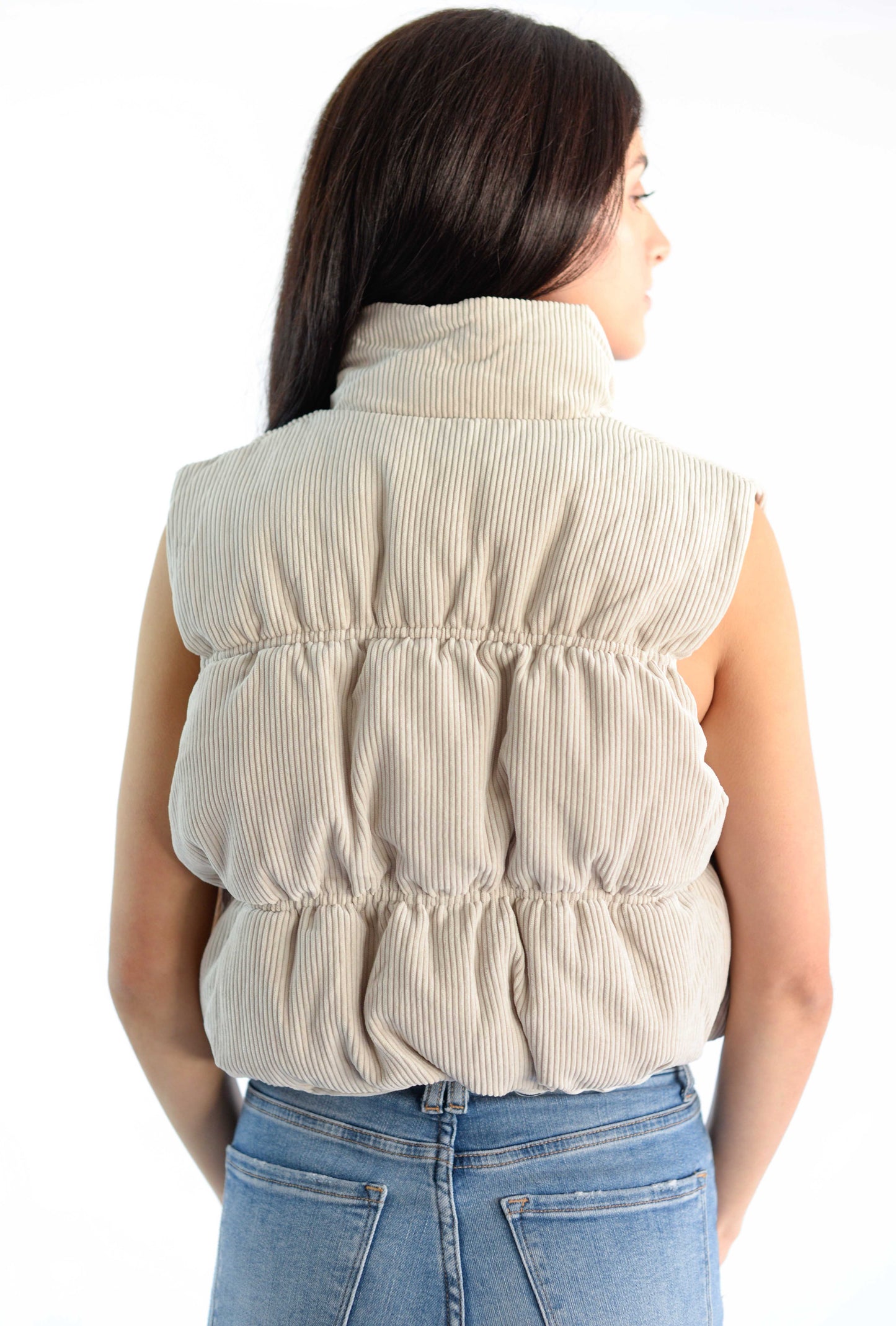 Cream Pana Vest