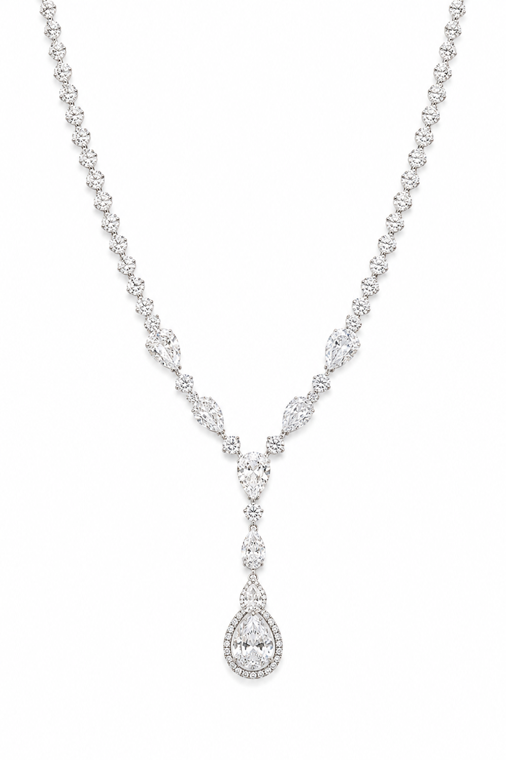 Diamond Drop Necklace