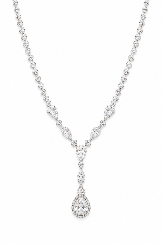 Diamond Drop Necklace