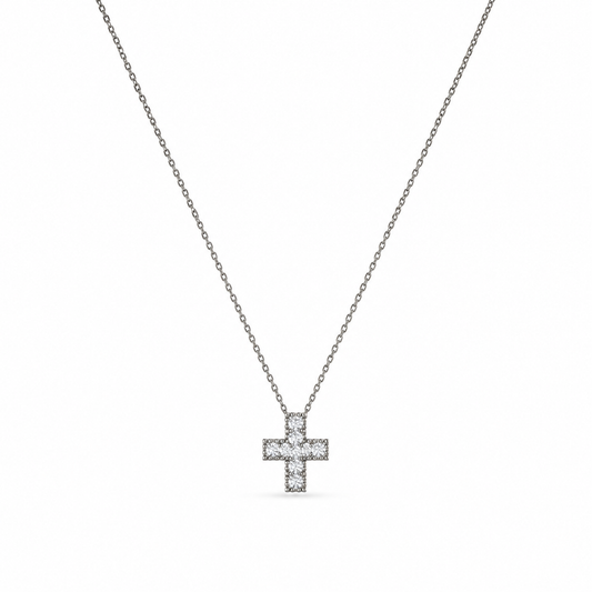 Diamond Cross Necklace