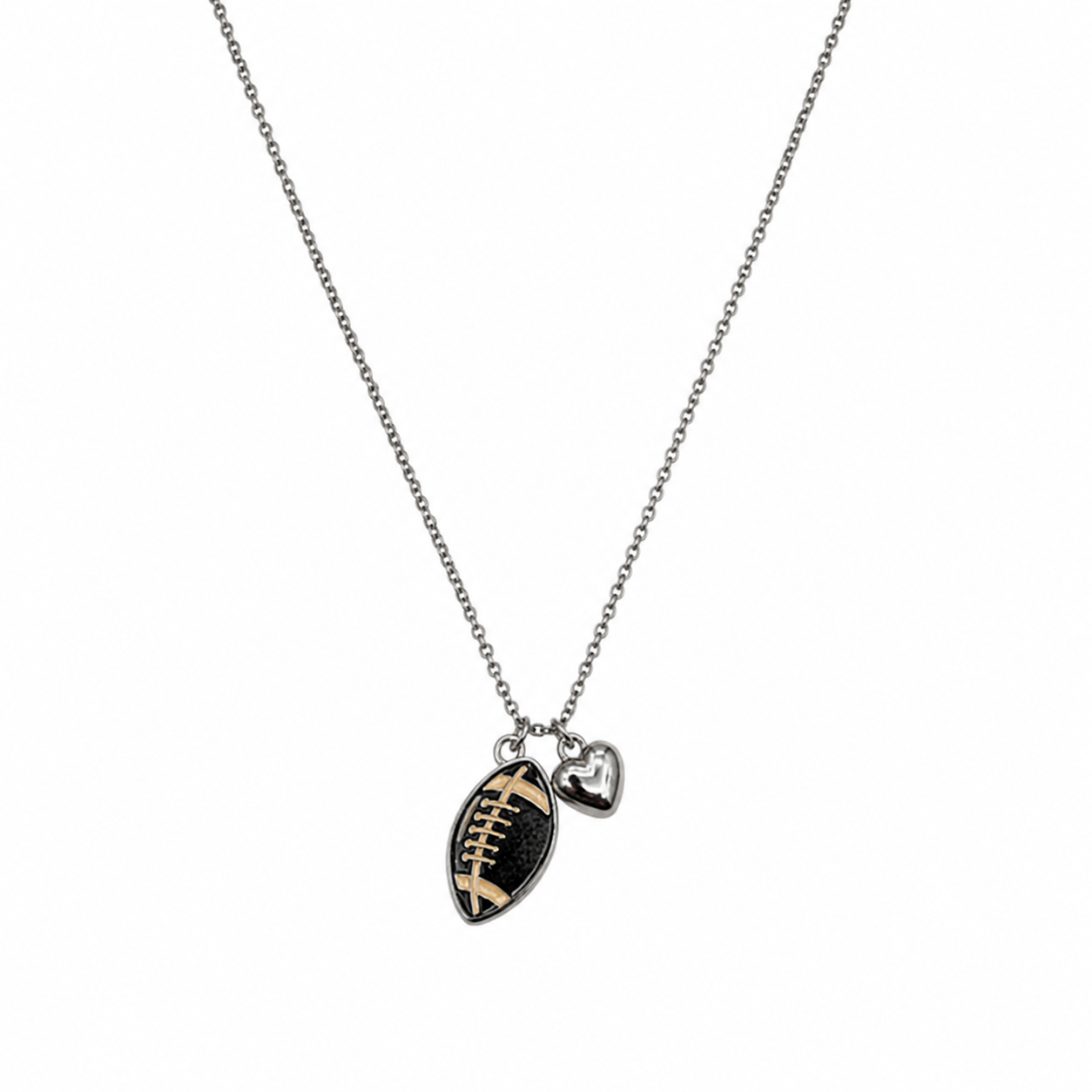 Football Charm Necklace