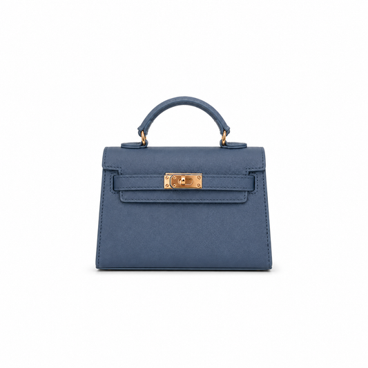 Bolsa Azul Gris