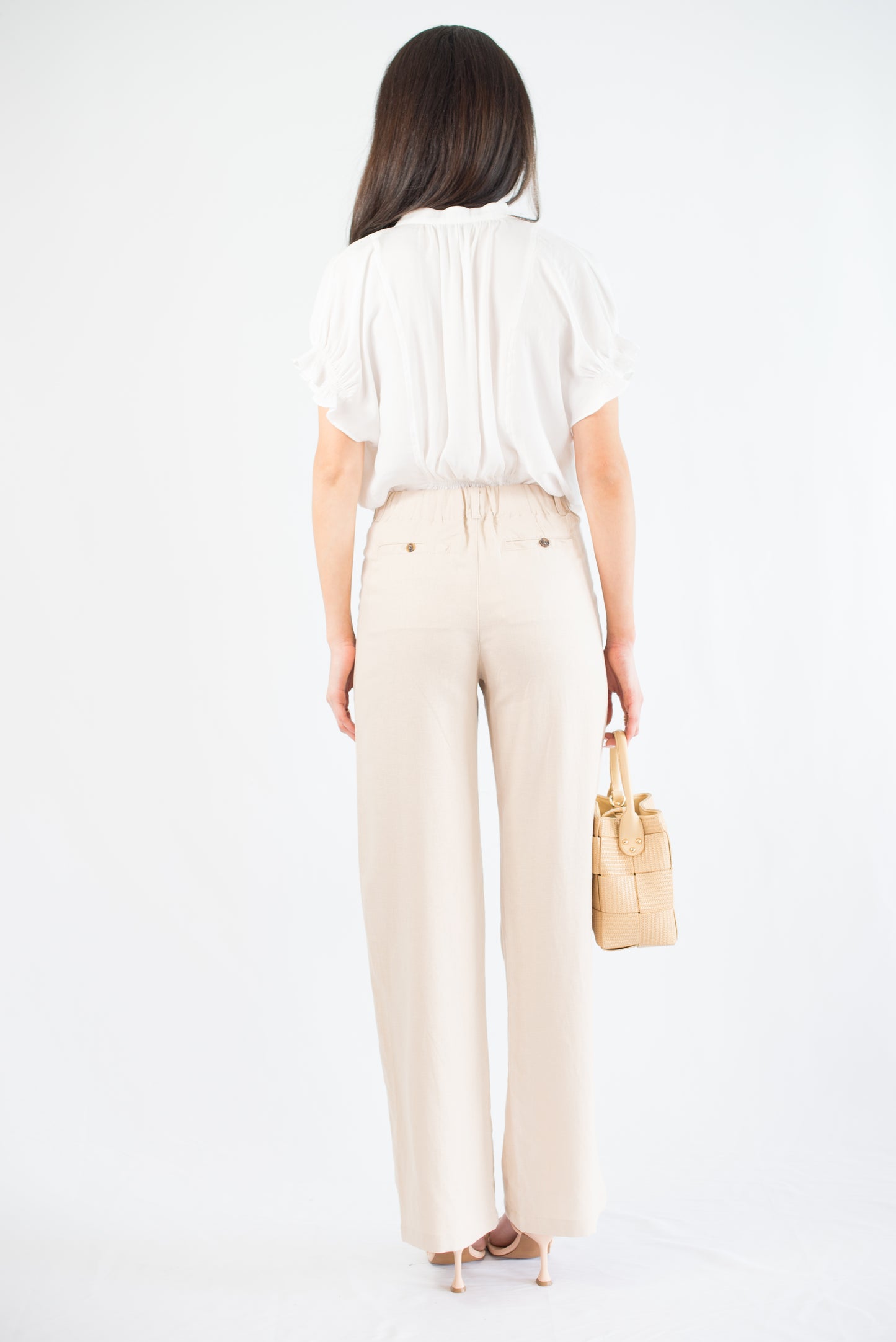 Khaki Pants Linen