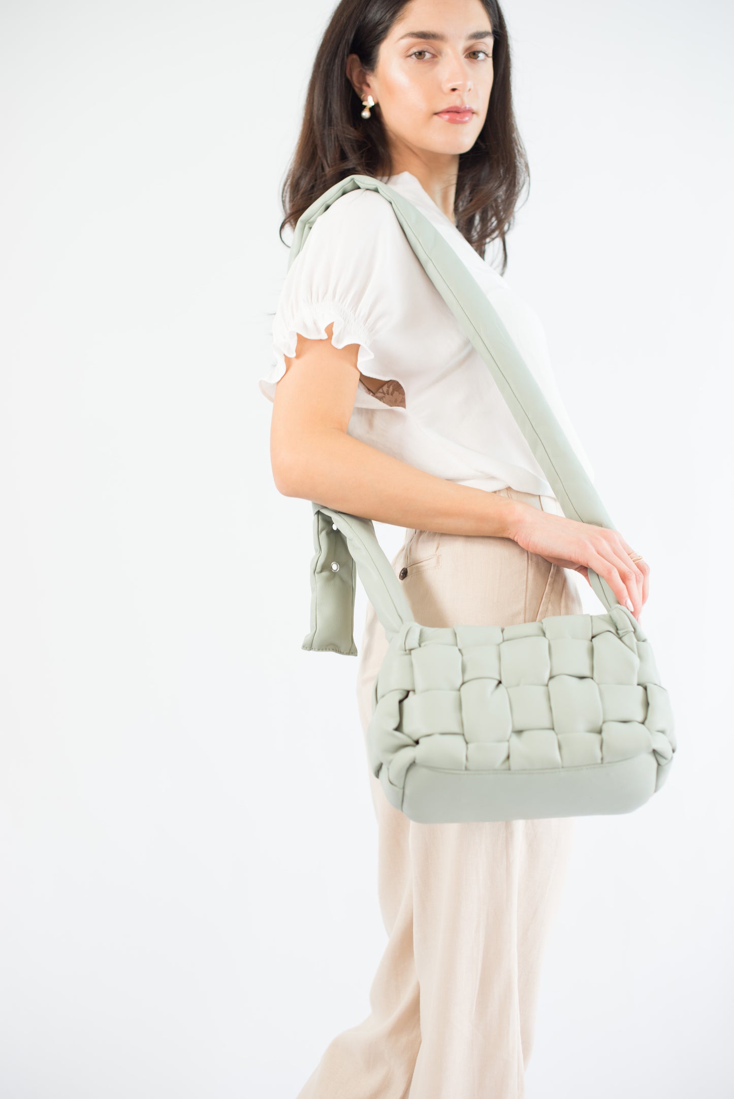 Mint Padded Bag