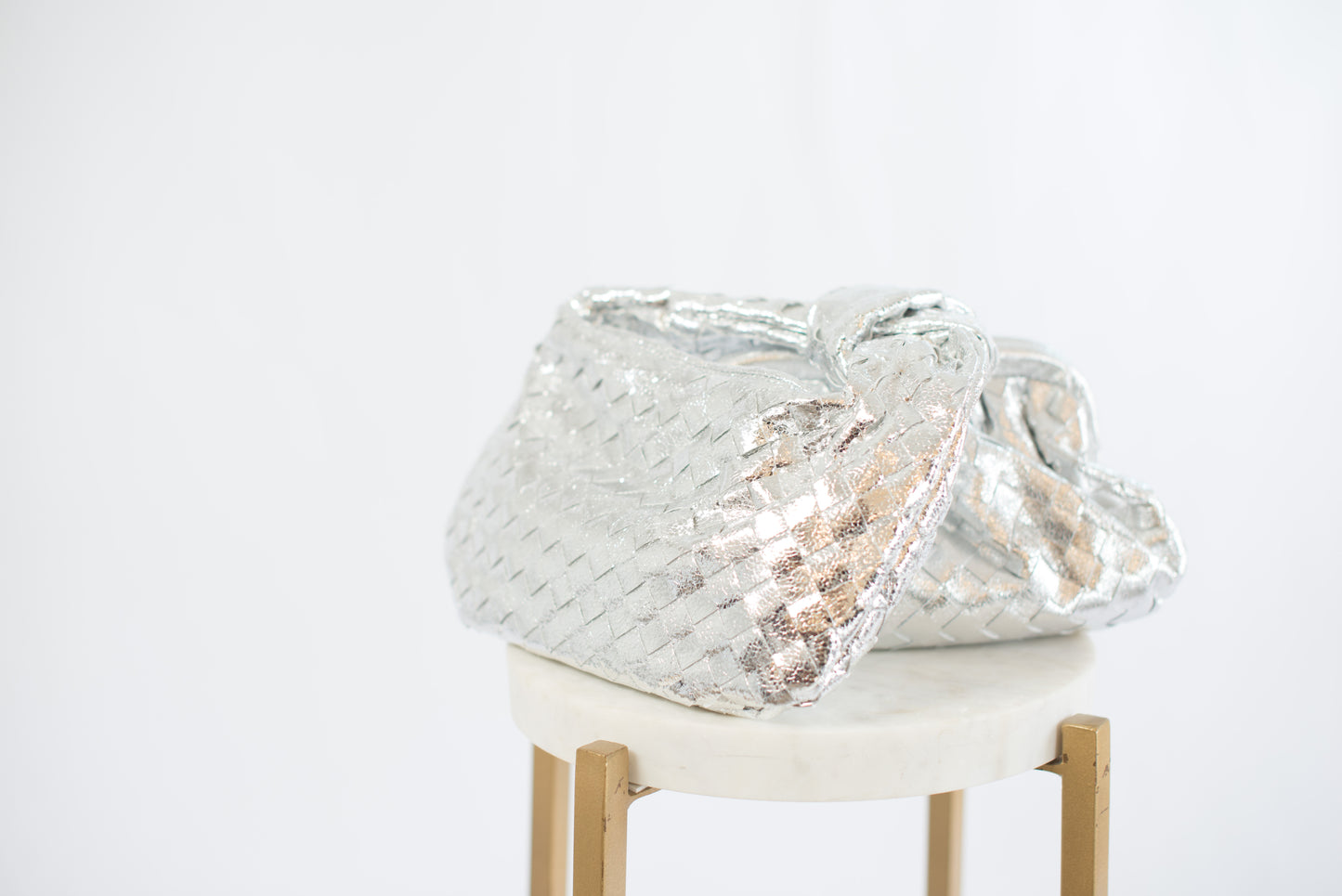 Silver Mini Bag