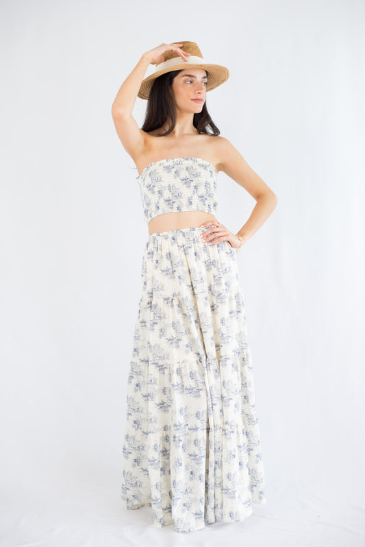 Tube Top & Maxi Skirt Set