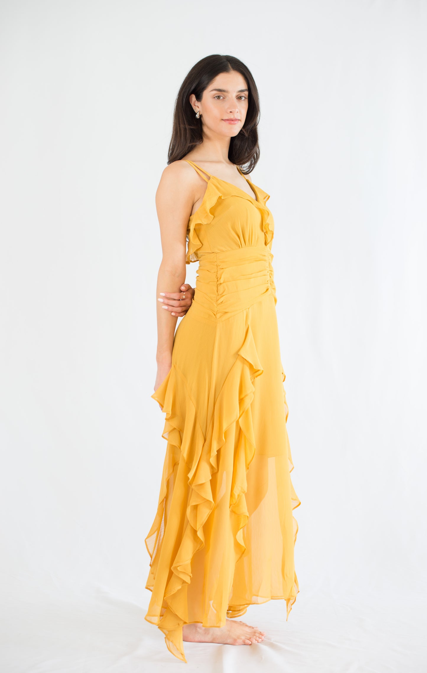 Yellow Long Dress