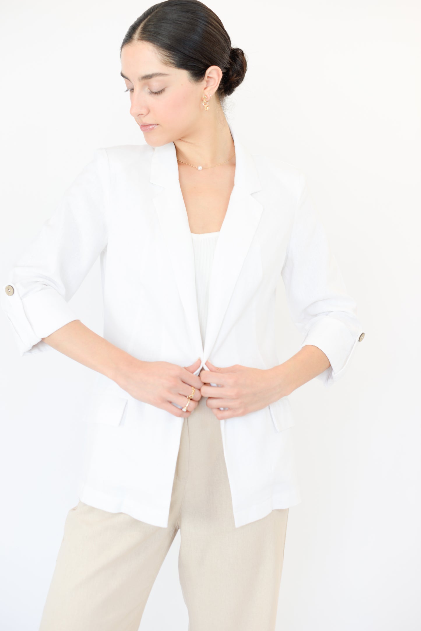 White Blazer