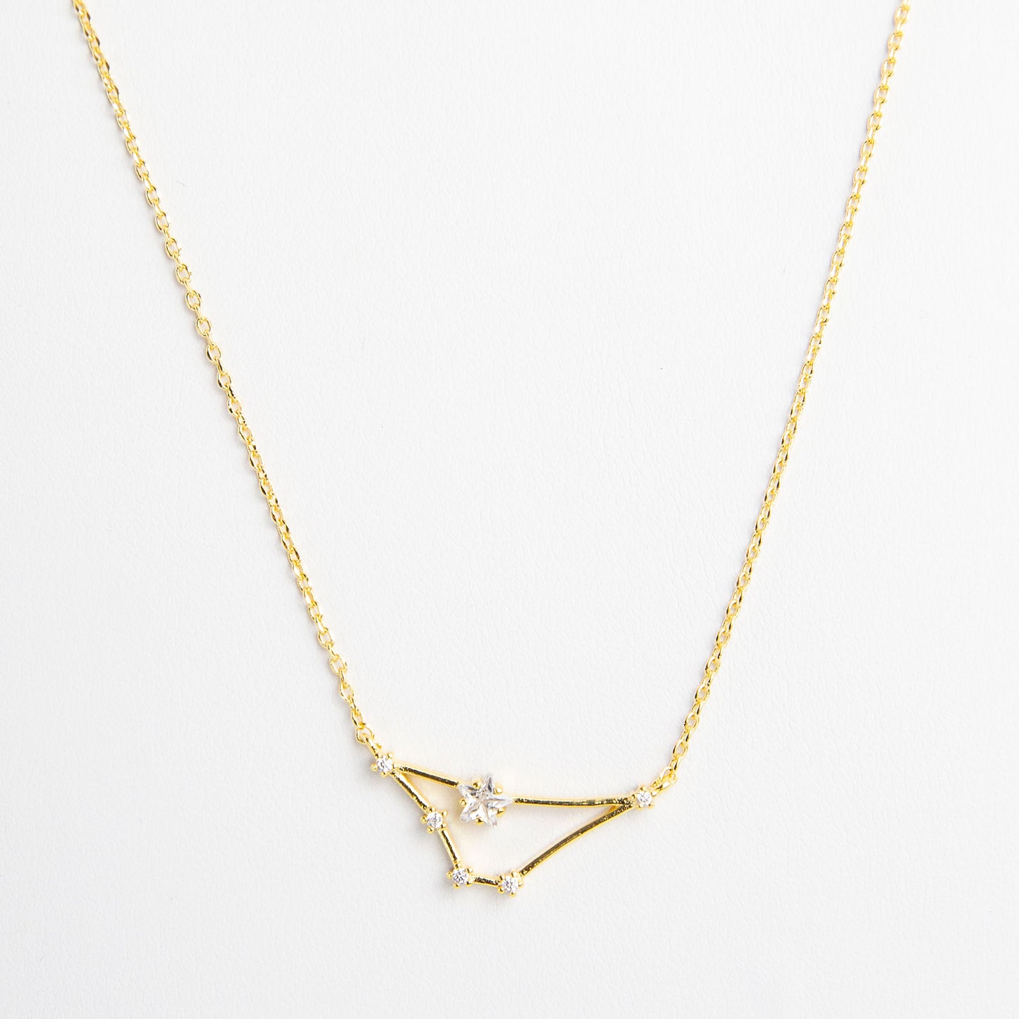 Capricorn Zodiac Sign Necklace