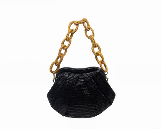 Black Shell Handbag