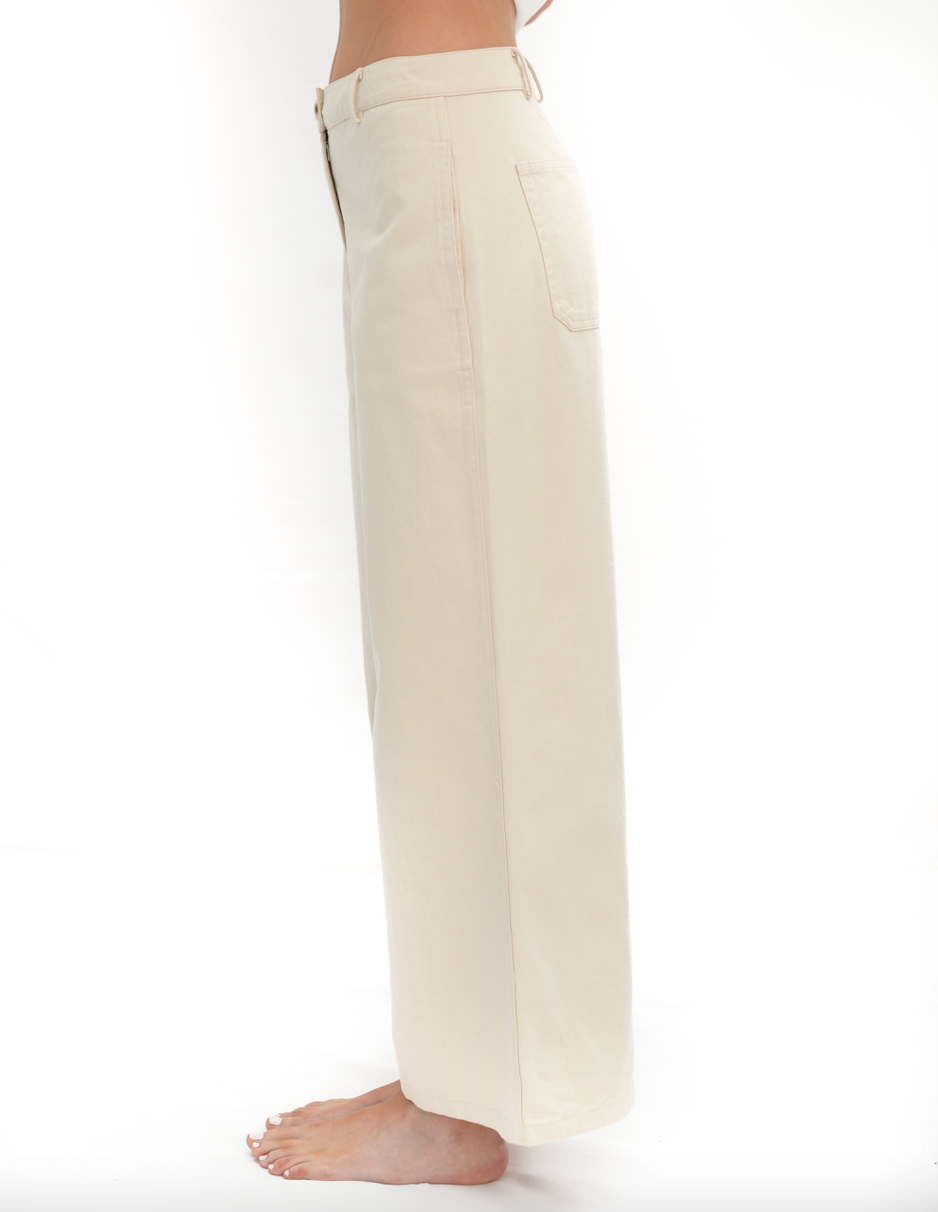 High Waist Long Wide Pants