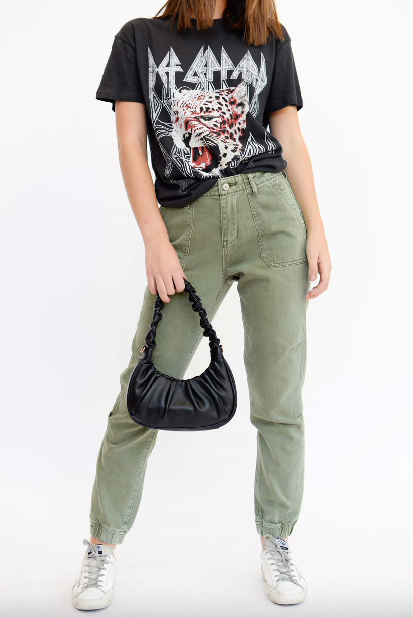 Olive Slim Joggers