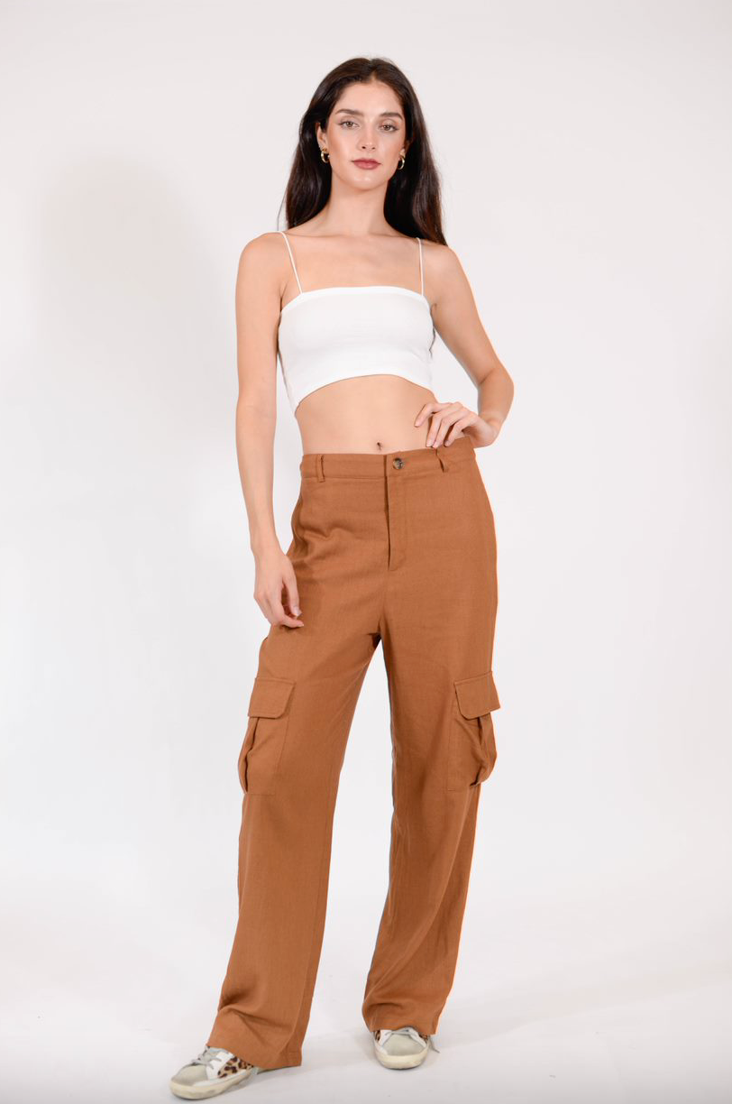 Chestnut Cargo Pants