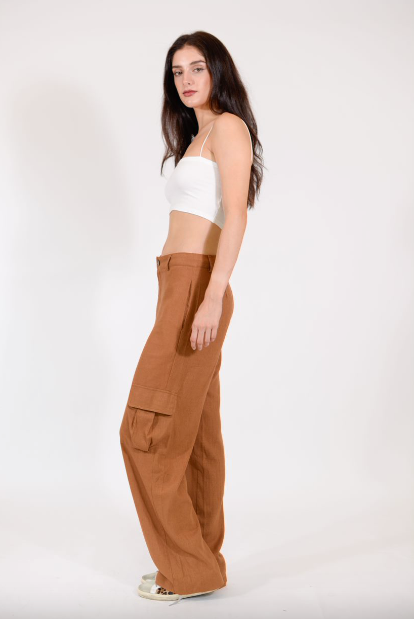 Chestnut Cargo Pants