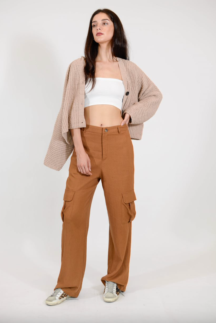 Chestnut Cargo Pants