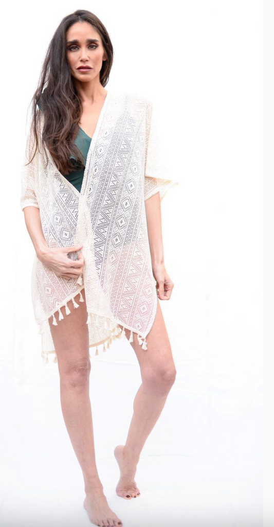 Crochet Knit Kimono